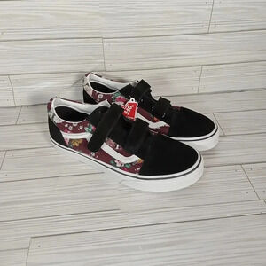 Vans old Skool v Butterfly print juniors 7 or women's 8.5